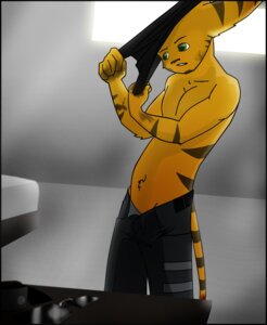 Rating: Safe Score: 0 Tags: anthro bedroom bottomwear clothed clothing dirty e621 eight_(classiceight) eightysix green_eyes hi_res inside lombax male mammal open_bottomwear open_clothing open_pants pants ratchet_and_clank solo sony_corporation sony_interactive_entertainment stripes tail topless undressing User: bunchy7s