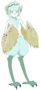 Rating: Questionable Score: 0 Tags: avian blue_hair breasts claws clothed clothing e621 european_mythology eyewear feathered_wings feathers female goggles greek_mythology hair harpy head_wings hi_res humanoid looking_away monster_girl_(genre) mythological_avian mythological_creature mythology nipples open_mouth sailorpalin simple_background solo topless unusual_wing_placement white_background winged_humanoid wings User: bunchy7s