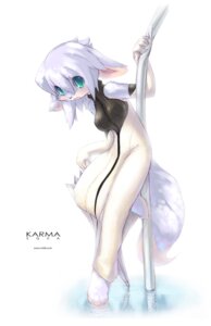 Rating: Safe Score: 0 Tags: 2006 anthro barefoot biped black_nose blue_eyes breasts canid canine canis clothed clothing dress e621 feet female fluffy fluffy_tail fur grey_body grey_fur grey_hair hair humanoid_hands karma_(totem.v) long_hair looking_at_viewer mammal multicolored_body multicolored_fur open_mouth paws simple_background slim solo standing tail totem.v two_tone_body two_tone_fur white_background white_body white_fur wolf User: bunchy7s