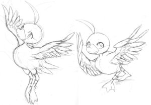 Rating: Safe Score: 0 Tags: ahiru_(princess_tutu) ambiguous_gender anatid anseriform avian bird black_and_white dancing duck duo e621 feral looking_at_viewer monochrome nyame8 princess_tutu sketch smile User: bunchy7s