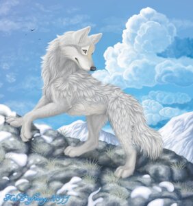Rating: Safe Score: 0 Tags: 2011 ambiguous_gender canid canine canis cloud colored detailed detailed_background digital_media_(artwork) digital_painting_(artwork) e621 feral full-length_portrait grass high_place kekpafrany mammal mountain outside painting_(artwork) plant portrait quadruped rock side_view signature sky snow solo standing tail wolf User: bunchy7s