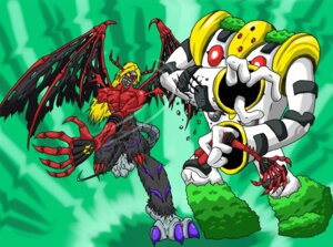 Rating: Questionable Score: 0 Tags: ambiguous_gender amputation amputee bandai_namco battle black_eyes claws crossover demon digimon digimon_(species) disability duo e621 fight generation_4_pokemon grin h_box humanoid jewish_mythology legendary_pokemon mark_of_evil membrane_(anatomy) membranous_wings multi_eye myotismon mythological_creature mythological_golem mythology nintendo not_furry pokemon pokemon_(species) red_body red_eyes regigigas severed_arm severed_body_part severed_limb smile undead vampire venommyotismon white_body winged_humanoid wings wounded yellow_eyes User: bunchy7s