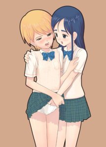 Rating: Questionable Score: 0 Tags: 2girls artist_request blonde_hair blouse blush bowtie brown_eyes clothing female fingering futari_wa_precure futari_wa_pretty_cure hand_in_another's_panties hand_in_panties jpeg_artifacts long_hair misumi_nagisa multiple_females multiple_girls panties plaid pleated_skirt precure pretty_cure purple_eyes purple_hair rule34 school_uniform serafuku short_hair simple_background skirt standing striped striped_bowtie sweat tartan underwear vest white_panties yukishiro_honoka yuri User: bunchy7s