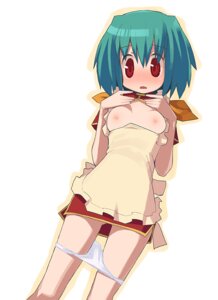 Rating: Questionable Score: 0 Tags: breasts clothing dress female flat_chest green_hair kusaka_kokage macross macross_frontier panties panties_down panty_pull ranka_lee red_eyes rule34 underwear User: bunchy7s