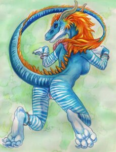 Rating: Explicit Score: 0 Tags: 2012 anthro breasts caribou_(artist) dragon e621 female genitals horn looking_at_viewer looking_back mythological_creature mythological_scalie mythology non-mammal_breasts nude scalie side_boob solo stripes tail vulva User: bunchy7s