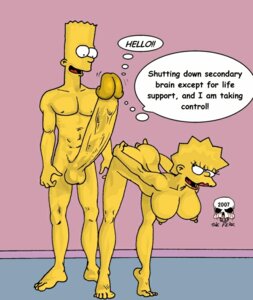 Rating: Explicit Score: 0 Tags: bart_simpson color female human incest lisa_simpson male rule34 straight the_fear the_simpsons yellow_body User: bunchy7s Rating: Explicit Score: 0 Tags: bart_simpson color female human incest lisa_simpson male rule34 straight the_fear the_simpsons yellow_body User: bunchy7s