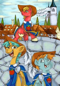 Rating: Safe Score: 0 Tags: big_macintosh_(mlp) blonde_hair building bunina clothed clothing cloud detailed_background e621 earth_pony equid equine feral freckles friendship_is_magic fur green_eyes green_hair group hair hasbro hat headgear headwear hi_res horn horse male mammal melee_weapon my_little_pony mythological_creature mythological_equine mythology open_mouth outside pony red_body red_fur sky smile snails_(mlp) snips_(mlp) sword tongue unicorn weapon young young_feral User: bunchy7s Rating: Safe Score: 0 Tags: big_macintosh_(mlp) blonde_hair building bunina clothed clothing cloud detailed_background e621 earth_pony equid equine feral freckles friendship_is_magic fur green_eyes green_hair group hair hasbro hat headgear headwear hi_res horn horse male mammal melee_weapon my_little_pony mythological_creature mythological_equine mythology open_mouth outside pony red_body red_fur sky smile snails_(mlp) snips_(mlp) sword tongue unicorn weapon young young_feral User: bunchy7s