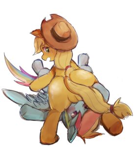 Rating: Explicit Score: 0 Tags: 69_position aki-tam applejack_(mlp) blonde_hair blue_body blue_feathers blue_fur blush butt clothing cowboy_hat duo e621 earth_pony equid equine feathered_wings feathers female female/female feral freckles friendship_is_magic fur green_eyes hair hasbro hat headgear headwear horse mammal multicolored_hair my_little_pony mythological_creature mythological_equine mythology oral orange_body orange_fur pegasus pony purple_eyes rainbow_dash_(mlp) rainbow_hair sex wings User: bunchy7s