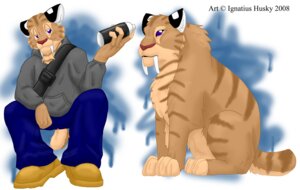 Rating: Safe Score: 0 Tags: clothed clothing duo e621 fangs felid feral ignatius_husky looking_at_viewer male mammal prehistoric_species saber-toothed_tiger sabertooth_(anatomy) sitting spray_can tail teeth User: bunchy7s Rating: Safe Score: 0 Tags: clothed clothing duo e621 fangs felid feral ignatius_husky looking_at_viewer male mammal prehistoric_species saber-toothed_tiger sabertooth_(anatomy) sitting spray_can tail teeth User: bunchy7s