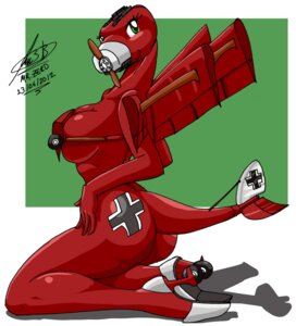 Rating: Questionable Score: 0 Tags: aeromorph aircraft alternate_species anthro blush breasts butt e621 engine female fokker_dr_1 green_eyes kneeling living_aircraft living_machine living_vehicle machine mr_zero not_furry smile solo vehicle wings User: bunchy7s
