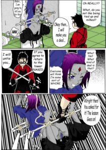 Rating: Explicit Score: 0 Tags: 00s 1boy 1girls 2000s bondage comic dc dc_comics english_text female male purple_hair rachel_roth raven_(dc) robin_(dc) robin_(dc)_(other) rule34 straight_hair tagme teen_titans text User: bunchy7s