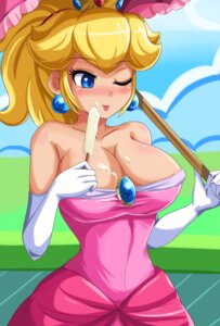 Rating: Explicit Score: 0 Tags: 1girls areola areola_slip areolae bare_shoulders big_breasts blonde_hair blue_eyes blush breasts busty cleavage crown dress earrings elbow_gloves female gloves huge_breasts ice_cream jewelry large_breasts mario_(series) nintendo nipple_slip ponytail popsicle princess_peach rule34 sexually_suggestive sigurdhosenfeld straight_hair super_mario_sunshine tan tied_hair tongue umbrella wink User: bunchy7s