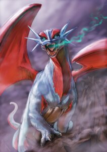 Rating: Safe Score: 0 Tags: ambiguous_gender claws detailed detailed_background dragon e621 fangs generation_3_pokemon green_eyes hi_res membrane_(anatomy) membranous_wings mythological_creature mythological_scalie mythology nintendo pokemon pokemon_(species) realistic salamence scalie solo tail teeth teru_sakura tongue wings User: bunchy7s