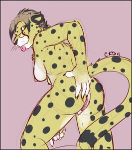 Rating: Explicit Score: 0 Tags: 2011 anthro breasts butt cheetah crys e621 eyewear felid feline female genitals glasses green_eyes inviting looking_at_viewer looking_back mammal nipples nude presenting presenting_hindquarters raised_tail rear_view solo tail tongue tongue_out vulva User: bunchy7s