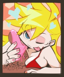 Rating: Explicit Score: 0 Tags: 1girls blonde_hair blue_eyes border breasts clothing cocktail_dress dark-skinned_male dark_penis dark_skin dress eyeshadow female handjob hiromamo interracial long_hair male official_style pale_skin panties panty_&amp;_stocking_with_garterbelt panty_anarchy panty_on_penis pantyjob penis red_dress rule34 smile solo straight_hair takura_mahiro tongue uncensored underwear wink User: bunchy7s