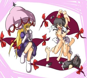 Rating: Explicit Score: 0 Tags: barefoot beige_skin clothes color cry dark_hair feet female female_only fingering footwear front_view gap gloves hat multiple_females multiple_girls nude open_clothes open_shirt panties panty_pull poke rape rule34 shameimaru_aya shirt socks sukima tears tickle_torture tickling tokin_hat touhou underwear yukari_yakumo yuri User: bunchy7s