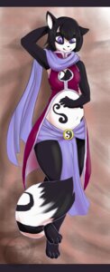 Rating: Safe Score: 0 Tags: absurd_res anthro bear belly big_belly bird's-eye_view black_body black_fur cainethelongshot cloak clothing domestic_cat e621 felid feline felis female fur giant_panda hi_res high-angle_view hybrid jilly mammal monk pregnant purple_eyes scarf solo white_body white_fur yin_yang User: bunchy7s