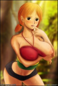 Rating: Explicit Score: 0 Tags: big_breasts breasts female female_only highres large_breasts law67 momo_moto nami_(one_piece) one_piece one_piece_film_strong_world pre-timeskip rule34 tube_top tubetop User: bunchy7s