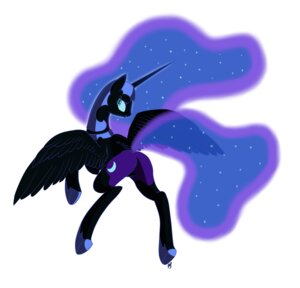 Rating: Safe Score: 0 Tags: armor black_body black_feathers blue_eyes blue_hair cutie_mark e621 equid equine feathered_wings feathers female feral friendship_is_magic fur hair hasbro headgear helmet hi_res horn long_hair looking_back mammal my_little_pony mythological_creature mythological_equine mythology nightmare_moon_(mlp) postscripting simple_background smile solo white_background winged_unicorn wings User: bunchy7s