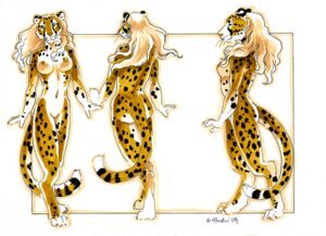 Rating: Questionable Score: 0 Tags: 2009 anthro blonde_hair breasts cheetah e621 felid feline female hair heather_bruton long_hair mammal model_sheet nipples nude side_view solo tail turnaround User: bunchy7s