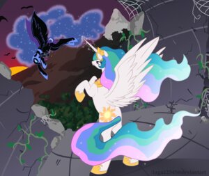 Rating: Safe Score: 0 Tags: amazing_background battle black_body black_feathers cutie_mark detailed detailed_background duo e621 equid equine feathered_wings feathers female feral friendship_is_magic hasbro horn luga12345 mammal my_little_pony mythological_creature mythological_equine mythology nightmare_moon_(mlp) princess princess_celestia_(mlp) royalty sibling_(lore) sister_(lore) sisters_(lore) sunset tail toony white_body white_feathers winged_unicorn wings User: bunchy7s