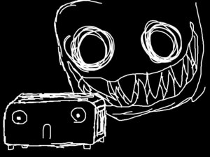 Rating: Safe Score: 0 Tags: ambiguous_gender animate_inanimate appliance black_and_white black_background creepy dire_machine duo e621 frown kitchen_appliance kobold_thief_(artist) living_machine looking_at_viewer machine monochrome monster nightmare_fuel not_furry null0010 o_o scared simple_background teeth terror toaster User: bunchy7s Rating: Safe Score: 0 Tags: ambiguous_gender animate_inanimate appliance black_and_white black_background creepy dire_machine duo e621 frown kitchen_appliance kobold_thief_(artist) living_machine looking_at_viewer machine monochrome monster nightmare_fuel not_furry null0010 o_o scared simple_background teeth terror toaster User: bunchy7s