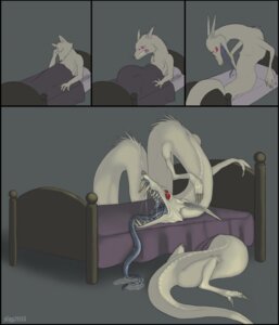 Rating: Safe Score: 0 Tags: 2011 after_frame_focus anthro anthro_to_feral base_two_layout basic_sequence bed blue_tongue bodily_fluids canid canine claws drooling e621 female feral feral_transformation four_frame_image four_frame_sequence fox furniture headache hi_res hybrid inside legless long_tongue mammal mid_transformation multi_eye nightmare_fuel nude oddbird on_bed open_mouth red_eyes row_two_layout saliva sequence shai sharp_teeth solo species_transformation synx tail teeth tongue transformation transformation_sequence under_covers what User: bunchy7s