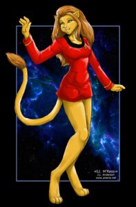 Rating: Safe Score: 0 Tags: anthro bottomwear brown_hair caitian clothed clothing cosmic_background e621 equal_sign felid female fur galaxy hair jennifer_l_anderson lion m'ress mammal pantherine paws pink_nose red_bottomwear red_clothing red_skirt skirt sky smile solo space standing star star_trek star_trek_the_animated_series starry_sky symbol tail teeth teeth_showing text uniform url yellow_body yellow_eyes yellow_fur User: bunchy7s