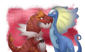 Rating: Safe Score: 0 Tags: 2_fingers all_fours ambiguous_gender anthro aurorus awkward bald black_eyes blue_body blue_nose blue_skin blush chickencommission claws dinosaur duo e621 embarrassed eyes_closed feral fingers fossil_pokemon generation_6_pokemon happy nintendo nude orange_body orange_skin pokemon pokemon_(species) prehistoric_species raised_arm red_background red_nose reptile saurischian sauropod sauropodomorph scalie shadow simple_background sitting size_difference smile standing tail theropod tyrantrum white_background white_body white_skin yellow_body yellow_skin User: bunchy7s