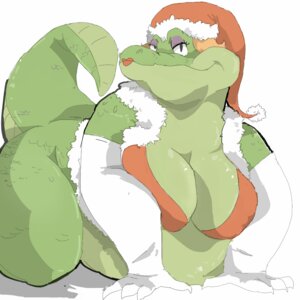 Rating: Questionable Score: 0 Tags: 1:1 anthro armwear big_breasts bottomless breasts christmas christmas_clothing christmas_headwear cleavage clothed clothing crocodile crocodilian e621 elbow_gloves female gloves handwear hat headgear headwear holidays lipstick makeup non-mammal_breasts obese obese_anthro obese_female overweight overweight_anthro overweight_female reptile santa_hat scalie shamelesss simple_background solo white_background User: bunchy7s