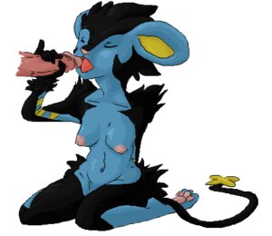 Rating: Explicit Score: 0 Tags: anthro breasts color female fur furry ivoryillusion luxray male nipples nude penis pokemon pokemon_(species) rule34 sitting straight tagme User: bunchy7s