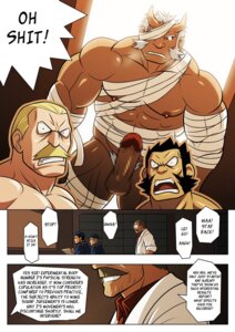 Rating: Explicit Score: 0 Tags: abs balls barazoku blonde_hair bovid bovine cattle censored chimera clothing comic darius_(fullmetal_alchemist) dialogue e621 english_text erection facial_hair fullmetal_alchemist genitals group hair heinkel_(fullmetal_alchemist) horn human humanoid_genitalia humanoid_penis hybrid laboratory male male/male mammal multiple_scenes muscular mustache pecs penis profanity roa_(full_metal_alchemist) text translated uniform zelo_lee User: bunchy7s