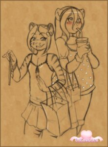 Rating: Safe Score: 0 Tags: 4_fingers anthro bag bear blush bottomwear clothed clothing container crossdressing cup cutesauce drinking_straw duo e621 femboy fingers fur gummi hair holding_object male mammal open_mouth shirt shopping shorts skirt slightly_chubby slightly_chubby_anthro slightly_chubby_male topwear User: bunchy7s