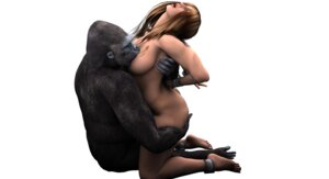 Rating: Explicit Score: 0 Tags: 3d ape big breasts cowgirl_position female feral gorilla haplorhine human interspecies male milking penetration primate rule34 straight walium zoophilia User: bunchy7s