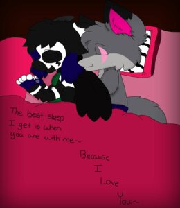 Rating: Safe Score: 0 Tags: anthro bedding blanket bovid canid canine canis caprine compression_artifacts convel duo e621 eyes_closed female goat larabaybay love male mammal pillow romantic romantic_couple sleeping wolf xxbaybayxx User: bunchy7s Rating: Safe Score: 0 Tags: anthro bedding blanket bovid canid canine canis caprine compression_artifacts convel duo e621 eyes_closed female goat larabaybay love male mammal pillow romantic romantic_couple sleeping wolf xxbaybayxx User: bunchy7s