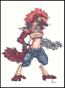 Rating: Safe Score: 0 Tags: 2014 anthro biomechanical black_border black_nose blue_bottomwear blue_clothing blue_pants body_horror border bottomwear breasts brown_body brown_fur chest_wraps claws clothed clothing cybernetic_arm cybernetic_limb cybernetics cyberpunk cyborg dated digitigrade e621 fangs feet female finger_claws fingerless_gloves fingers footwear full-length_portrait fully_clothed fur gloves grey_clothing grey_gloves grey_handwear grostenmeiers gulonine hair handwear hi_res infestation machine mammal marten metal midriff mohawk multicolored_body multicolored_fur mustelid musteline navel open_mouth pants parasite portrait red_hair robotic_arm robotic_limb science_fiction simple_background small_breasts solo spats standing tail tan_body tan_fur teeth three-quarter_view toe_claws toeless_footwear toes voider white_background white_clothing white_footwear wolverine wraps User: bunchy7s