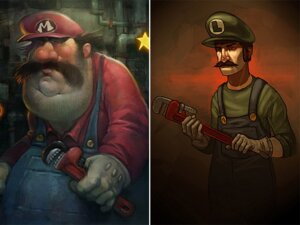 Rating: Safe Score: 0 Tags: brother_(lore) brothers_(lore) clothing e621 grandfathered_content human human_only luigi male mammal mario mario_bros nintendo not_furry obese obese_human obese_male overalls overweight overweight_human overweight_male sibling_(lore) solo tools twins_(lore) unknown_artist what wrench User: bunchy7s