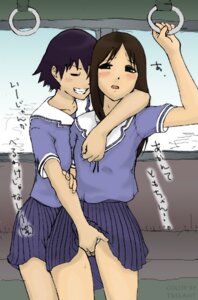 Rating: Explicit Score: 0 Tags: azumanga_daiou clothing female female_only fingering human japanese_text multiple_females multiple_girls osaka_ayumu_kasuga rule34 skirt tagme tomo_takino translation_request treeant yuri User: bunchy7s
