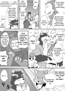 Rating: Safe Score: 0 Tags: anthro black_body black_fur canid canine canis chest_tuft clothing comic cotton_(artist) dialogue domestic_dog e621 english_text felid fukuzawa fur haplorhine lion male mammal monkey monochrome natsume_(tooboe_bookmark) nitobe noguchi pantherine primate text tooboe_bookmark tuft User: bunchy7s