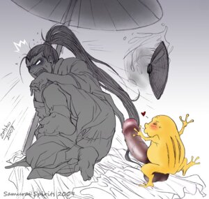 Rating: Explicit Score: 0 Tags: censored frog genjuro_kibagami heart horror japanese_clothes long_hair male male_only parasol penis robe rule34 samurai_shodown shock sketch snk umbrella very_long_hair zetsho User: bunchy7s