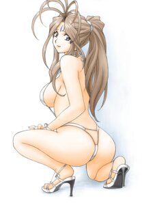 Rating: Explicit Score: 0 Tags: antenna_hair armlet ass belldandy blue_eyes breasts brown_hair collar earrings facial_markings female jewelry joy_division kneeling looking_back medium_breasts oh_my_goddess! posing rings rule34 sandal_heels single_braid swimsuit User: bunchy7s