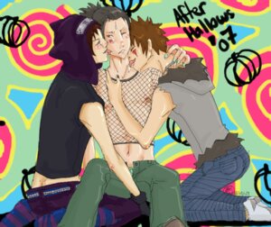 Rating: Explicit Score: 0 Tags: 3boys fishnet fishnets gay inuzuka_kiba jessre-chan jotaku kankuro licking male male_only multiple_boys multiple_males nail_polish nara_shikamaru naruto naruto_(series) rule34 yaoi User: bunchy7s