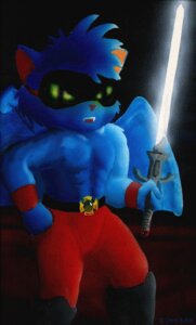 Rating: Safe Score: 0 Tags: anthro bat chris_sutor clothed clothing e621 holding_melee_weapon holding_object holding_sword holding_weapon looking_at_viewer male mammal mask melee_weapon solo sword topless weapon User: bunchy7s