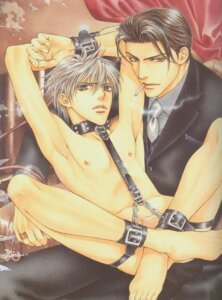Rating: Explicit Score: 0 Tags: 2boys akihito_takaba asami_ryuichi ayano_yamane balls barefoot bondage bound_ankles bound_wrists brown_hair chains cigarette clothed clothed_male_nude_male cum finder formal gay highres male male_only multiple_boys multiple_males nipples nude penis restrained rule34 short_hair smoking suit tagme testicles veiwfinder yaoi you're_my_loveprize_in_viewfinder User: bunchy7s