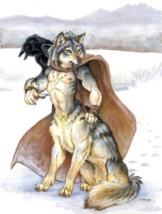 Rating: Safe Score: 0 Tags: 4_toes 5_fingers arm_wraps avian beak bird black_body black_feathers black_nose brown_body brown_fur canid canid_taur canine canine_taur canis cape cape_only chest_tuft claws clothing corvid corvus_(genus) crow day detailed detailed_background duo e621 feathers feet fingers fur grey_body grey_fur looking_aside male mammal mammal_taur megan_giles mostly_nude mountain mouth_hold nipples nude open_mouth oscine outside passerine perching quadruped raven realistic sitting sky snow tail taur teeth toes tuft white_body white_fur winter wolf wolf_taur wraps yellow_eyes User: bunchy7s