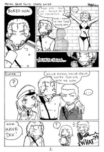 Rating: Explicit Score: 0 Tags: black_and_white comic eva_(metal_gear_solid) male metal_gear_solid metal_gear_solid_3 monochrome raikov revolver_ocelot rule34 speech_bubble trap volgin yaoi young_ocelot User: bunchy7s