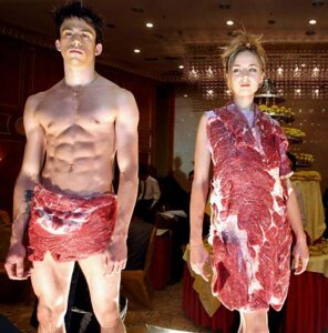 Rating: Safe Score: 0 Tags: beef clothed clothing duo e621 female food grandfathered_content human jewelry low_res male male_human mammal meat meatsuit necklace not_furry real topless unknown_artist what User: bunchy7s Rating: Safe Score: 0 Tags: beef clothed clothing duo e621 female food grandfathered_content human jewelry low_res male male_human mammal meat meatsuit necklace not_furry real topless unknown_artist what User: bunchy7s