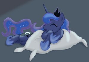 Rating: Safe Score: 0 Tags: 2012 absurd_res crown cutie_mark e621 equid equine eyes_closed female feral friendship_is_magic gsphere hasbro headgear hi_res horn lying mammal my_little_pony mythological_creature mythological_equine mythology pillow princess_luna_(mlp) solo sparkles tail unicorn yanoda User: bunchy7s