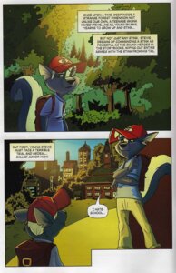 Rating: Safe Score: 0 Tags: anthro bosstones22 charco clothing comic dialogue e621 english_text fur hat headgear headwear hi_res male mammal mephitid skunk solo tail text User: bunchy7s