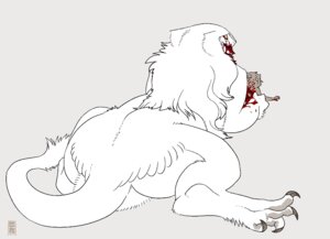 Rating: Explicit Score: 0 Tags: 4_toes ambiguous_gender ambiguous_pred ambiguous_prey blood bodily_fluids claws digital_media_(artwork) duo e621 eating feet feral fur gore grey_body grey_fur hard_vore human human_prey lying mammal mick39 on_front open_mouth rain_silves sergal simple_background size_difference tail tears toe_claws toes tuft vore white_background white_body white_fur yellow_eyes User: bunchy7s
